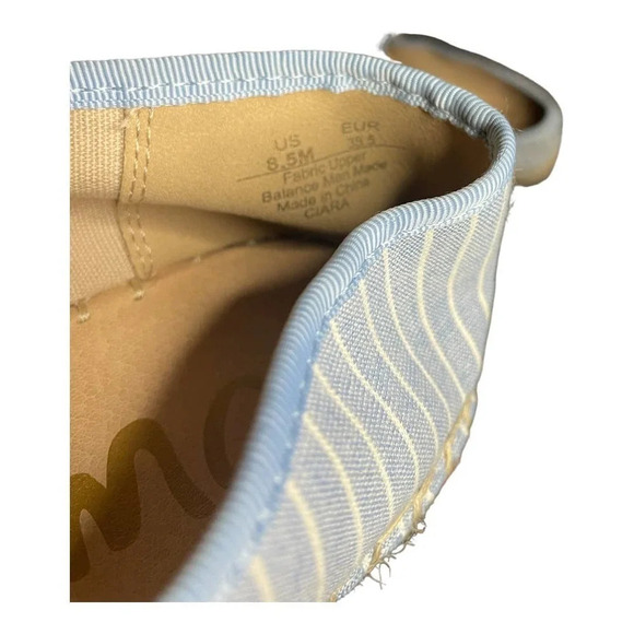 Sam Edelman Women's Ciara Bow Espadrille Size 8.5 Platform Striped Bow NWOB - Picture 7 of 8